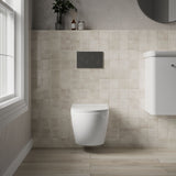 Nuie Freya Wall Hung Pan – White