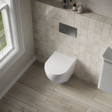 Nuie Freya Wall Hung Pan – White, photo 4