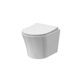 Nuie Fenton Rimless Wall Hung Pan – White, photo 2