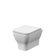 Nuie Ava Wall Hung Pan With Soft Close Seat – White, photo 2
