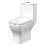 Nuie Ava Rimless Comfort Height Close Coupled Toilet – White, photo 2