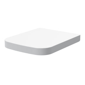 Nuie Square Soft Close Toilet Seat With Quick Release Hinge (Compatible Ava) – White