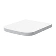 Nuie Square Soft Close Toilet Seat With Top Fix Hinge (Compatible Ava) – White