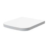 Nuie Square Soft Close Toilet Seat With Top Fix Hinge (Compatible Ava) – White