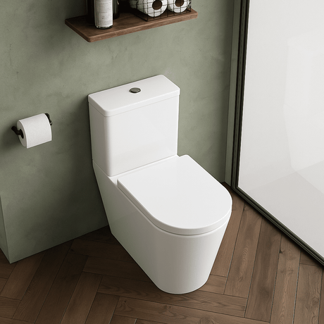 Nuie Orlen Close Coupled Toilet – White, photo 4