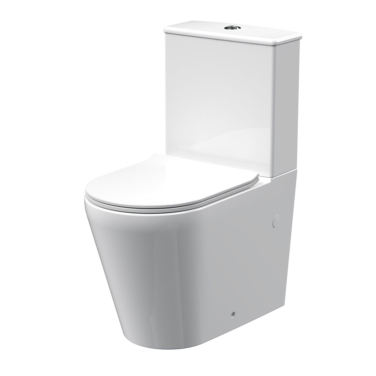 Nuie Fenton Close Coupled Toilet – White, photo 2