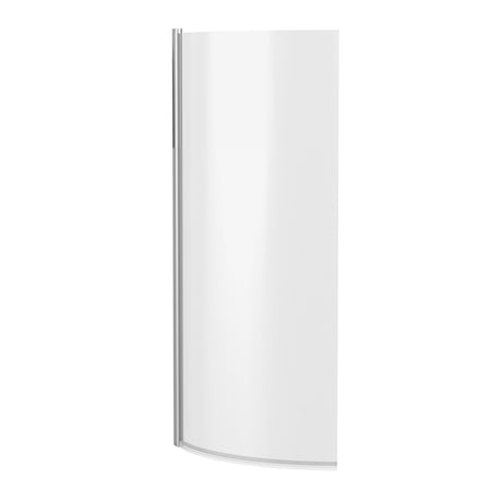 Nuie 700mm Curved Bath Screen – Chrome, photo 2