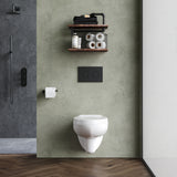 Nuie Melbourne Wall Hung Pan – White