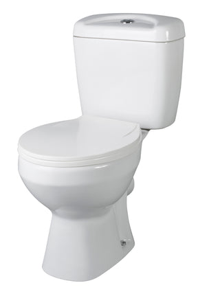 Nuie Melbourne Close Coupled Toilet – White, photo 2