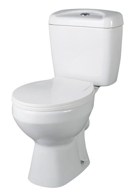 Nuie Melbourne Close Coupled Toilet – White, photo 2