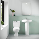 Nuie Melbourne Close Coupled Toilet – White, photo 4