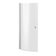 Nuie 700mm Curved Bath Screen With Knob – Chrome, photo 2