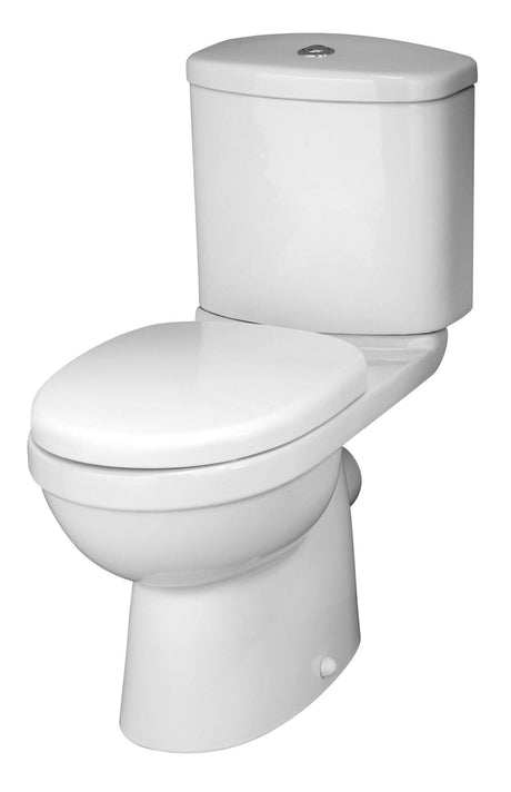 Nuie Ivo Rimless Close Coupled Toilet – White, photo 2
