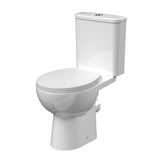 Nuie Fay Rimless Close Coupled Toilet – White, photo 2