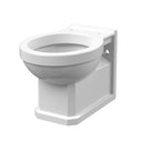 Nuie Traditional Wall Hung Pan – Matt White