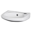 Nuie Melbourne 1 Tap Hole Wall Hung Ceramic Basin – 350mm & 450mm, photo 2