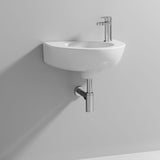 Nuie Melbourne 1 Tap Hole Wall Hung Ceramic Basin – 350mm & 450mm