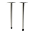 Nuie Wall Hung Vanity Decorative Legset – Chrome or Brushed Brass, photo 2