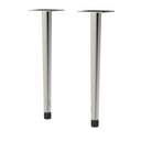 Nuie Wall Hung Vanity Decorative Legset – Chrome or Brushed Brass, photo 2
