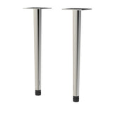 Nuie Wall Hung Vanity Decorative Legset – Chrome or Brushed Brass, photo 2