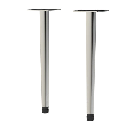Nuie Wall Hung Vanity Decorative Legset – Chrome or Brushed Brass, photo 2