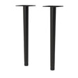 Nuie Matt Wall Hung Vanity Decorative Legset – Black, photo 2