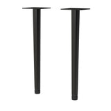 Nuie Matt Wall Hung Vanity Decorative Legset – Black, photo 2