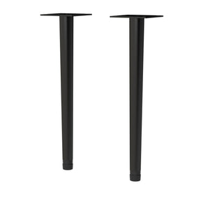 Nuie Matt Wall Hung Vanity Decorative Legset – Black, photo 2