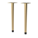 Nuie Wall Hung Vanity Decorative Legset – Chrome or Brushed Brass, photo 3