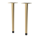 Nuie Wall Hung Vanity Decorative Legset – Chrome or Brushed Brass, photo 3
