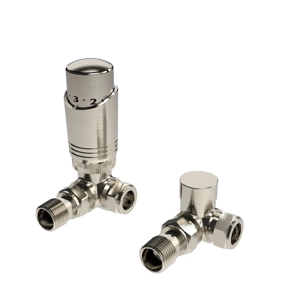 Kartell K-VIT Design Twin Pack TRV Corner - Brushed Nickel