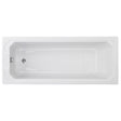 1700 x 700mm Hudson Reed Ascott Single Ended Straight Bath – White, photo 2