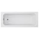 1700 x 700mm Hudson Reed Ascott Single Ended Straight Bath – White, photo 2