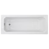 1700 x 700mm Hudson Reed Ascott Single Ended Straight Bath – White, photo 2