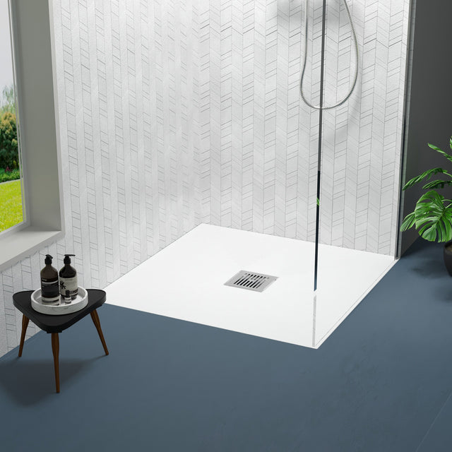Nuie Slimline Square Shower Tray – 800 x 800mm & 900 x 900mm