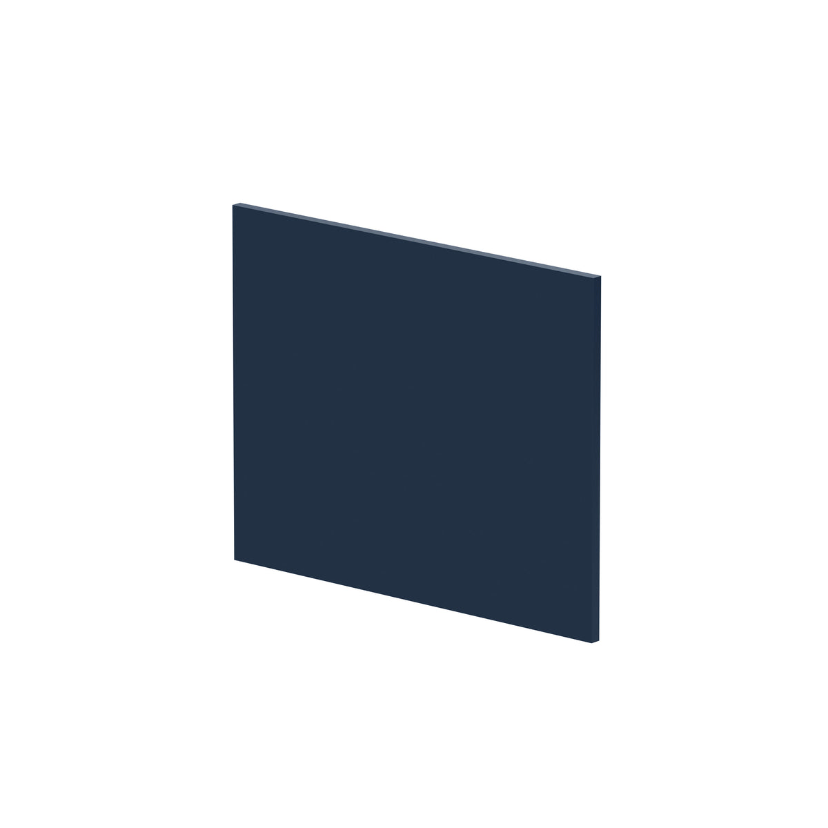 Nuie 18mm 680 x Square MDF Matt Shower Bath End Panel – Midnight Blue