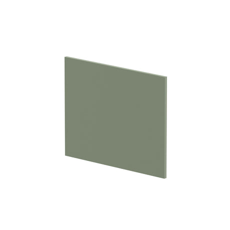 Nuie 700mm L-Shape Square MDF Matt Shower Bath End Panel – Satin Green