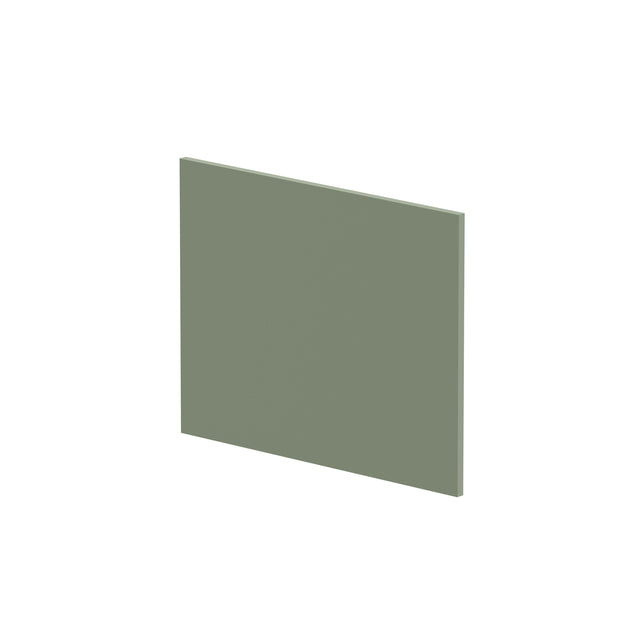 Nuie 700mm L-Shape Square MDF Matt Shower Bath End Panel – Satin Green