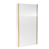Nuie Bath Screen – 1400mm High – 350mm & 800mm, photo 3