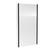 Nuie L Shape Bath Screen With Fixed Return – Matt Black, photo 2