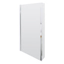 Nuie 800mm L-Shaped Bath Screen – Chrome, photo 2