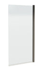 Nuie 800mm Bath Screen – 1430mm High – Brushed Pewter, photo 2