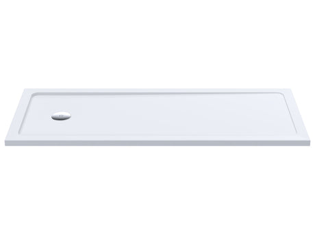 Nuie 1700 x 700mm Slimline Bath Replacement Shower Tray – White, photo 2