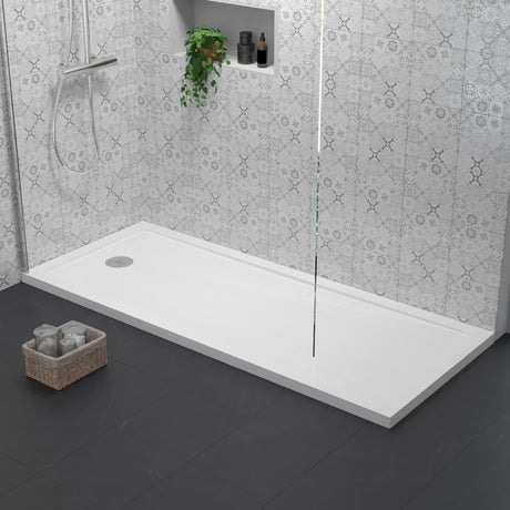 Nuie 1700 x 700mm Slimline Bath Replacement Shower Tray – White