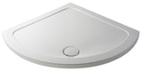 Nuie 914 x 914mm Slimline Single Entry Shower Tray – White