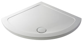 Nuie 914 x 914mm Slimline Single Entry Shower Tray – White