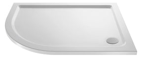 Nuie Slimline Offset Quadrant Shower Tray – 900 x 760mm, 900 x 800mm, 1000 x 800mm, 1000 x 900mm, 1200 x 800mm & 1200 x 900mm, photo 2