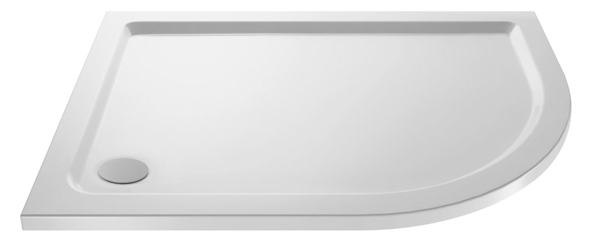 Nuie Slimline Offset Quadrant Shower Tray – 900 x 760mm, 900 x 800mm, 1000 x 800mm, 1000 x 900mm, 1200 x 800mm & 1200 x 900mm, photo 3