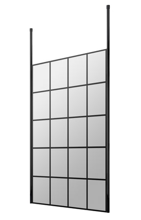 Nuie Framed Wetroom Screen – 1950mm High – 1000mm, 1100mm, 1200mm & 1400mm