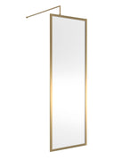 Nuie Framed Wetroom Screen – 1950mm High – 700mm, 760mm, 800mm, 900mm, 1000mm, 1100mm, 1200mm & 1400mm